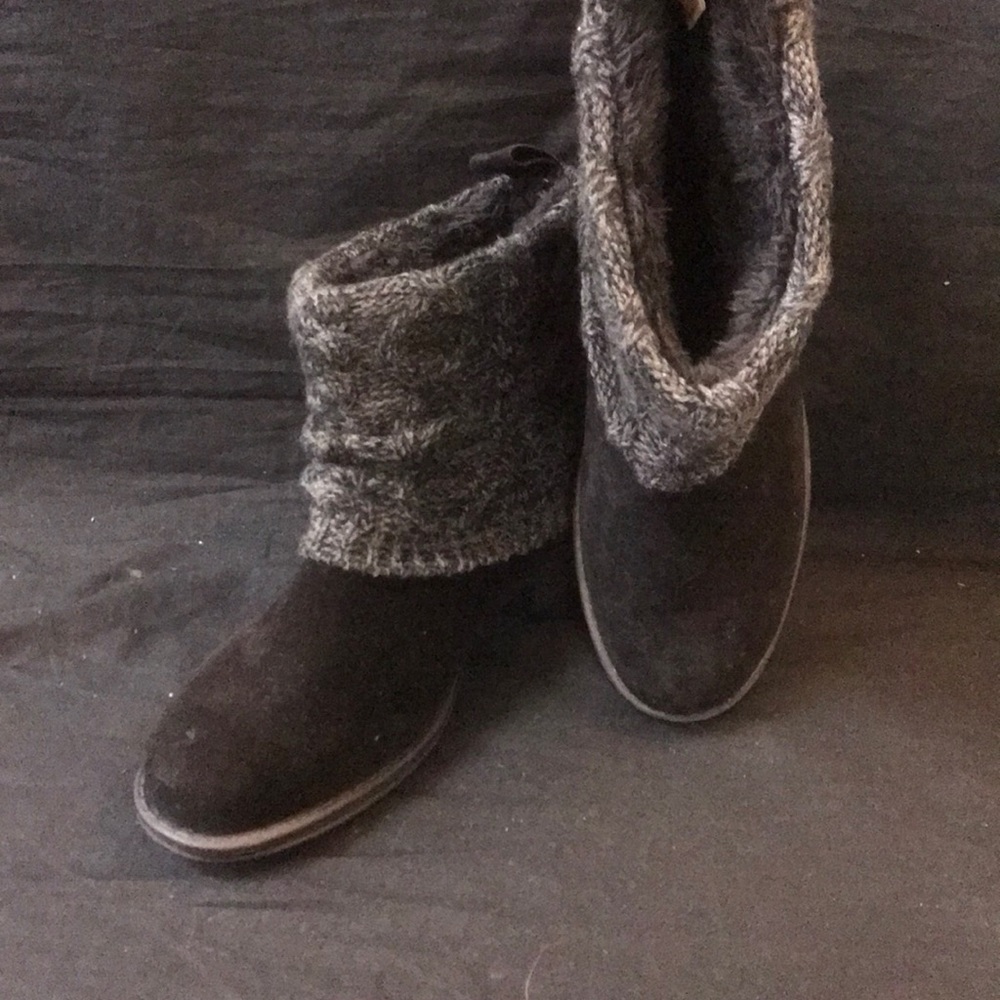 Muk Luks Patti Womens Water Resistant Winter Boots - Picture 1 of 5